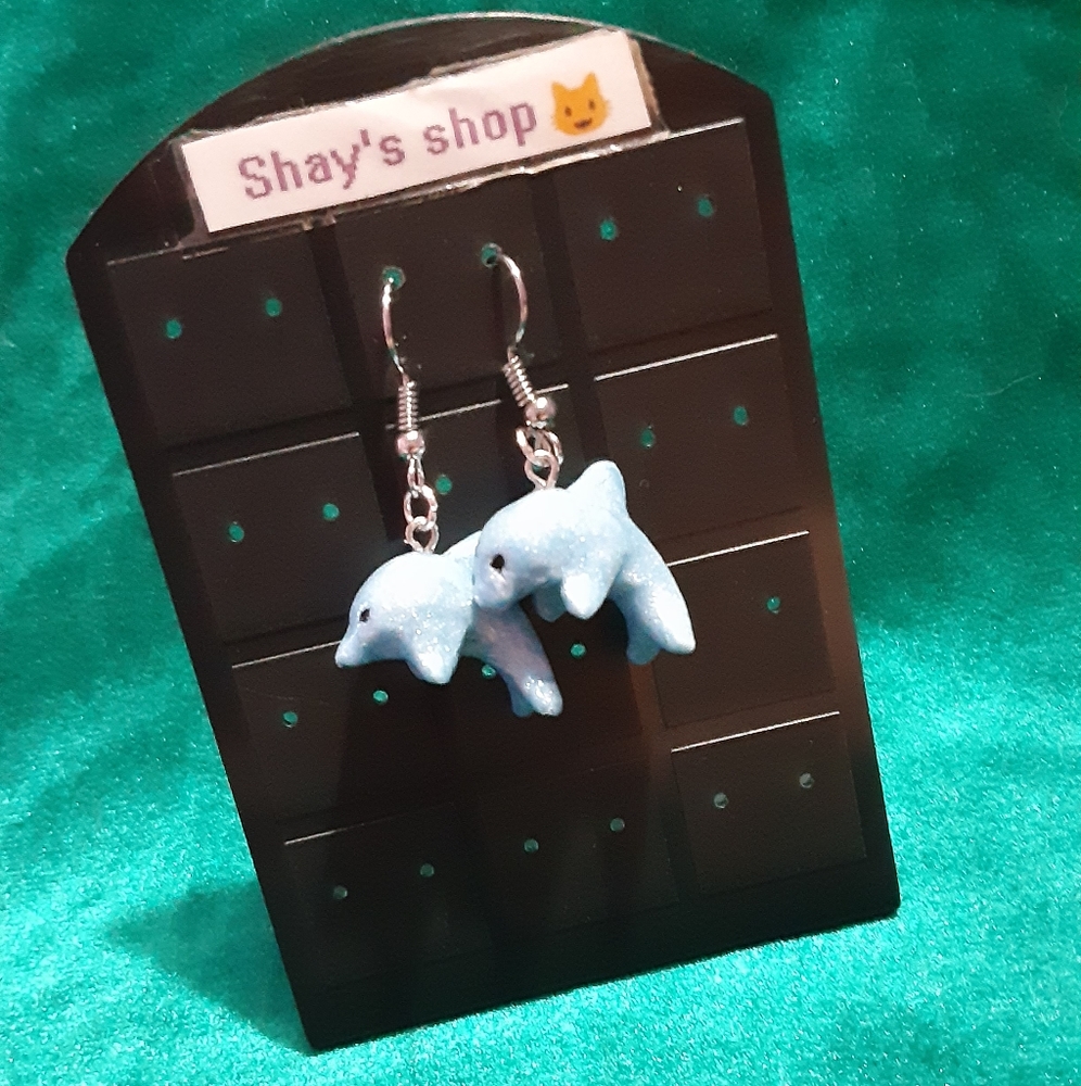 Dolphin earrings